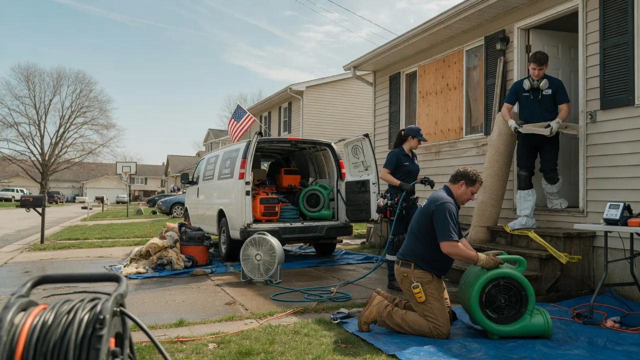 Water Damage Restoration in Loves Park, IL near me